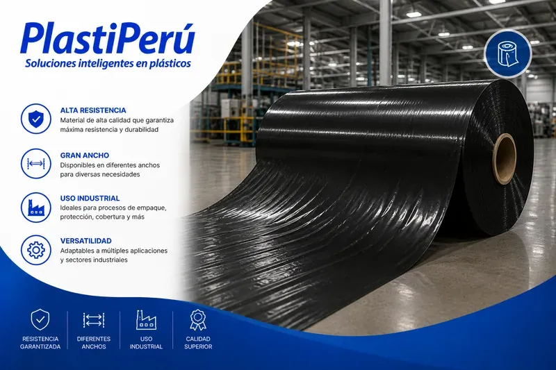 Mangas plásticas industriales para embalaje PlastiPerú